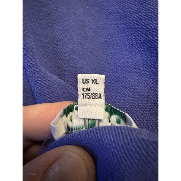 Kenzo Paris Tiger Embroidered Pullover Sweatshirt Black Gold Tiger Red Print XL - Picture 7 of 11